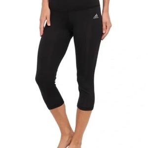 Adidas ClimaLite Black Working Capris